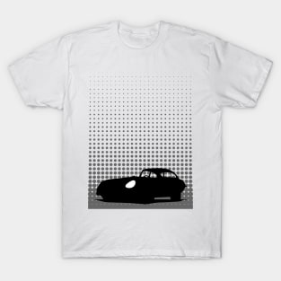 Monochrome Jaguar E-Type T-Shirt